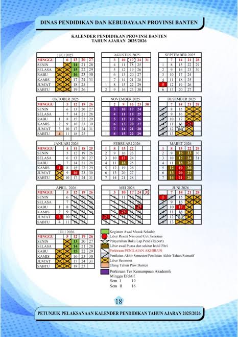 Kalender Pendidikan Nasional